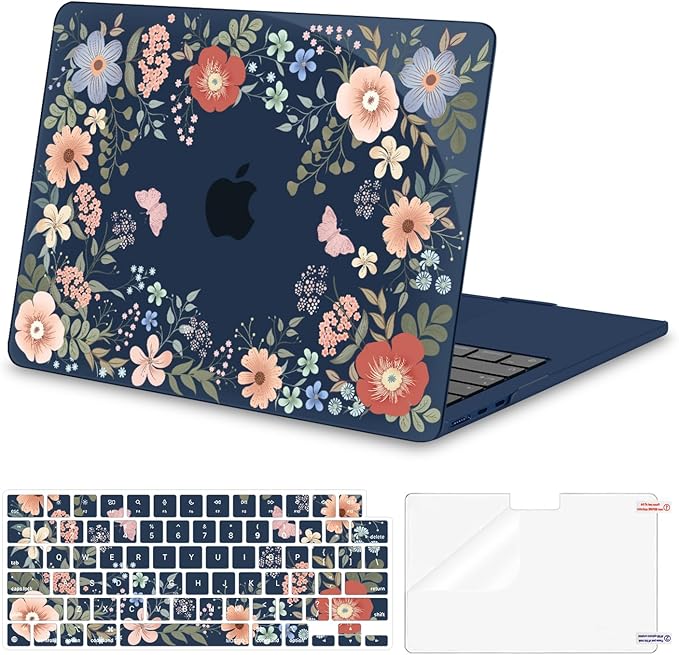 MOSISO Compatible with MacBook Air 13 inch Case 2025 2024 2023 2022 M4 A3240 M3 by MOSISO