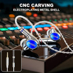 BASN Metalen PRO 4 Drivers in-Ear Monitors Headphones - Image 3