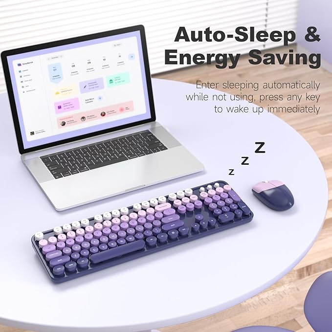 KNOWSQT Wireless Keyboard and Mouse Combo - Image 4