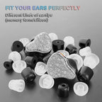 BASN Bmaster5 in Ear Monitors, 1DLC Diaphragm+4BA 5 Drivers IEM Earphones - Image 5