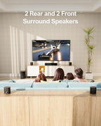 ULTIMEA 7.1ch Virtual Surround Sound Bar, Sound Bar - Image 4