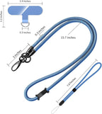 Cell Phone Lanyard Holder Anti Theft Crossbody Phone Wrist & Neck Strap - Image 5