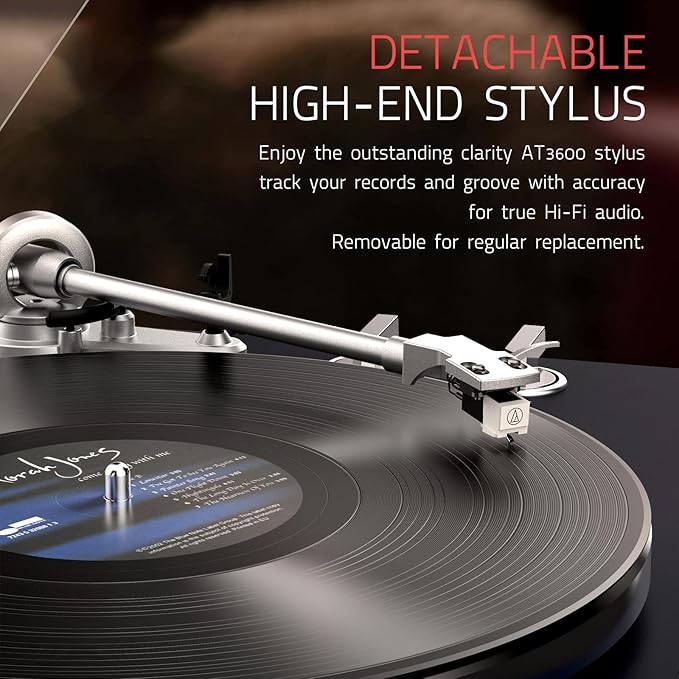 Turntables Belt-Drive Record Player - Image 8