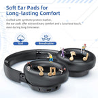 Active Noise Cancelling Headphones, Wireless Over Ear Bluetooth Headphones - Image 4
