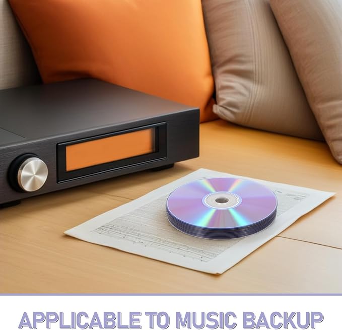 Milisten 10pcs Blank CD-RW Discs: Rewritable Compact Discs - Image 8