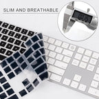 Allinside Black Keyboard Cover for Mac Magic Keyboard - Image 4