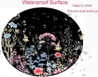 Floral Mouse Pad: Non-Slip Rubber Base & Comfortable Lycra Cloth - Image 4