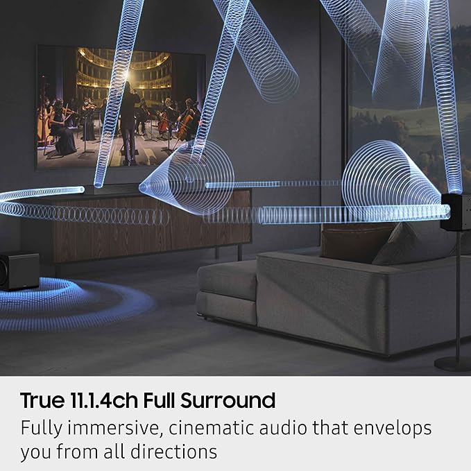 Samsung Q990F 11.1.4ch Q Series Subwoofer + Rear Speaker, Wireless Dolby Atmos - Image 3