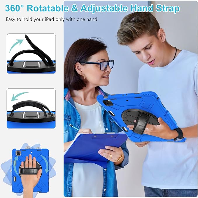 Case for iPad Pro 12.9 2022/2021/ 2020/2018: Cover for iPad Pro 12.9 6th/ 5th/ - Image 4