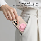 Magnetic Phone Ring Grip Holder, Silicone Finger Loop Grip, Compatible - Image 9