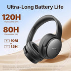 EarFun Tune Pro Active Noise Canceling Headphones, Wireless Bluetooth Headphones - Image 6