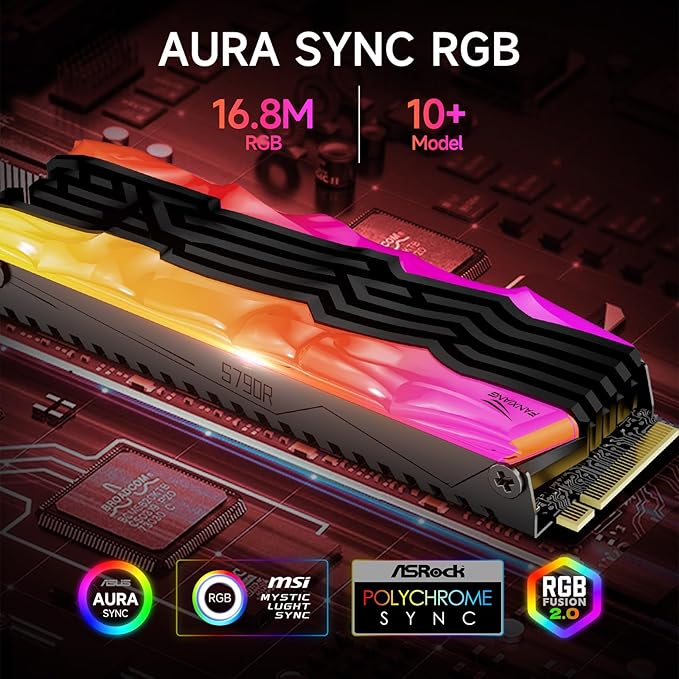 S790R 4TB NVMe M.2 SSD PCIe 4.0 x4, Internal Solid State Drive - Image 3