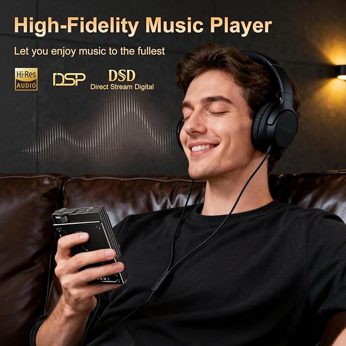 HiFi MP3 Player, Lossless DSD High-Resolution Digital Audio Music Player - Image 2