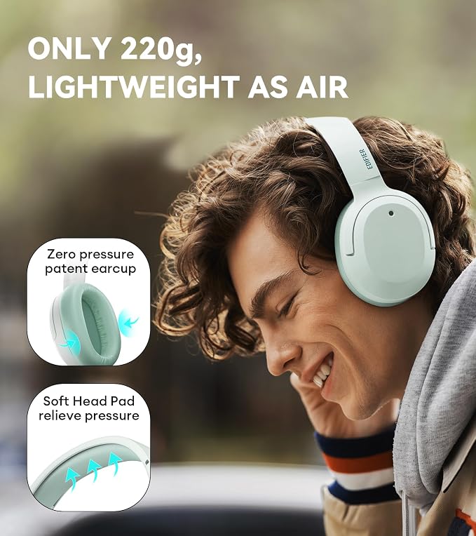 Edifier W820NB Plus Hybrid Active Noise Cancelling Headphones - Image 4