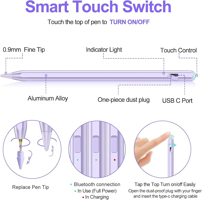 Stylus Pen for iPad 2018-2025 - Image 7
