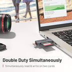 uni SD Card Reader, USB 3.0 SD Card Adapter High-Speed Micro SD Memory Card - Image 3