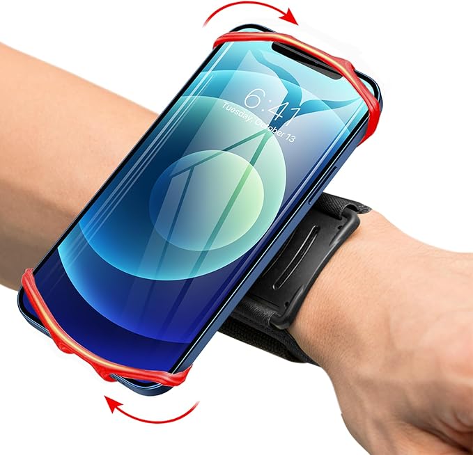 VUP Wristband Phone Holder, 360° Rotatable Forearm Armband by VUPDirect