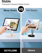 OCYCLONE Phone Stand, Adjustable Height and Angle Foldable Cell Phone Stand - Image 5
