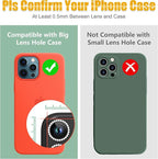 AGVEE 3+3 6 Pack for iPhone 14 Pro 6.1" / 14 Pro Max 6.7" Camera Lens Protector - Image 3