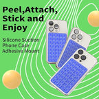 Silicone Double Octo Buddy-Sided Suction Phone Grip Detachable Mount - Image 5