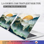 CISSOOK Mountain Case for MacBook Air 13 inch 2020 2021 2019 2018 Release Model - Image 3