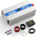 3000W Pure Sine Wave Power Inverter 24V DC to 120V AC Converter 6000 Watt Peak by PowerInverter