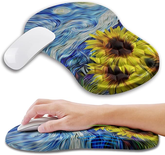 Ergonomic Mouse Pad Wrist Support by KUOSGM