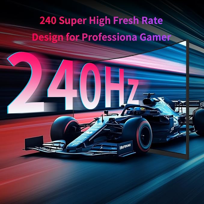 KTC 32Inch 240Hz Curved Gaming Monitor, 1000R VA, 4000:1 Contrast, Support - Image 2