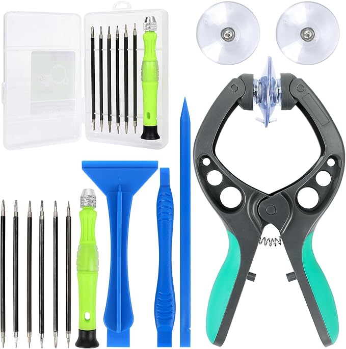 13 Pcs Precision Screwdriver Set Magnetic, Electronics Opening Pry Tools Repair by Gzerma