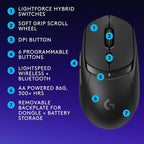 Logitech G309 Lightspeed Wireless Gaming Mouse, Lightweight, LIGHTFORCE Hybrid - Image 8