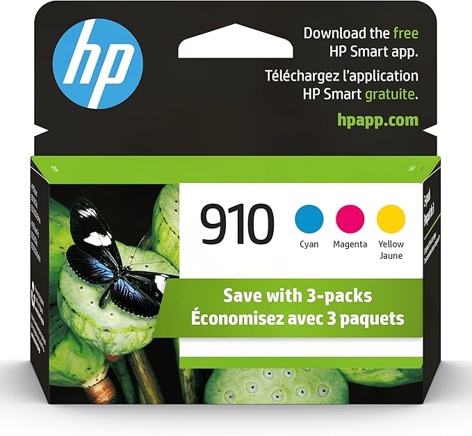 HP 910 Cyan, 8020 Series, HP OfficeJet Pro 8020, 8030 Series | Eligible by HP