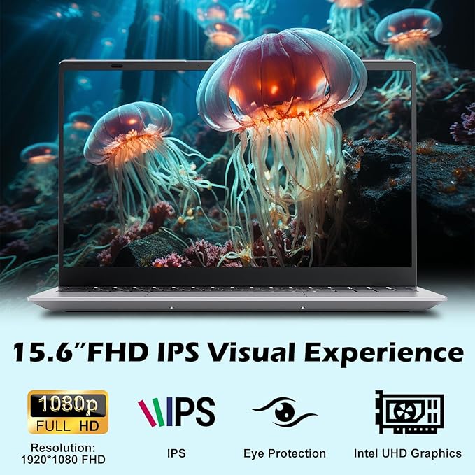 2025 Gina Laptop Computer 15 15.6 Inch FHD - Image 2