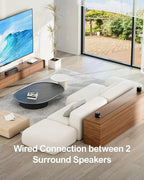 ULTIMEA 5.1ch Sound Bar with Subwoofer, Home Theater Virtual Surround Sound - Image 3