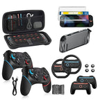 Switch 2 Accessories Bundle for Nintendo 17-in-1: 2 Pro Controllers, Dockable by BINBOKVR