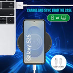 Battery Case for Galaxy S25, Slim Portable Protective Fast Charging Case Backup - Image 6