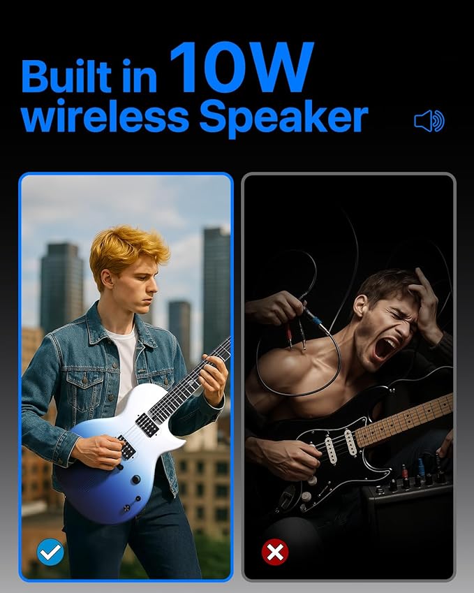 Enya Electric Guitar Nova Go Sonic Smart Electric Carbon Fiber Guitarra - Image 3