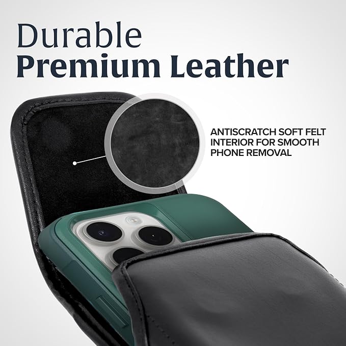 Turtleback Belt Clip for iPhone 16 Pro Max, 15 Pro Max, 14 Pro Max -Medium- - Image 5
