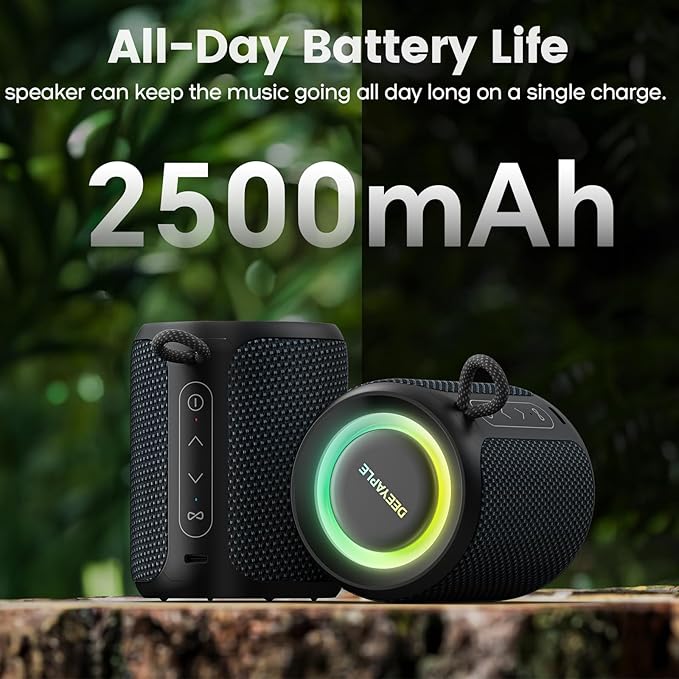 Bluetooth Speaker Wireless, IP67 Waterproof & Dustproof Portable Speaker - Image 7