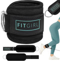 FITGIRL - Ankle Strap for Cable Exercise Machines, Work Out Cuff Attachment for by FITGIRL