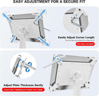 AboveTEK Security iPad Kiosk Floor Stand, Anti-Theft POS Tablet Stands - Image 3