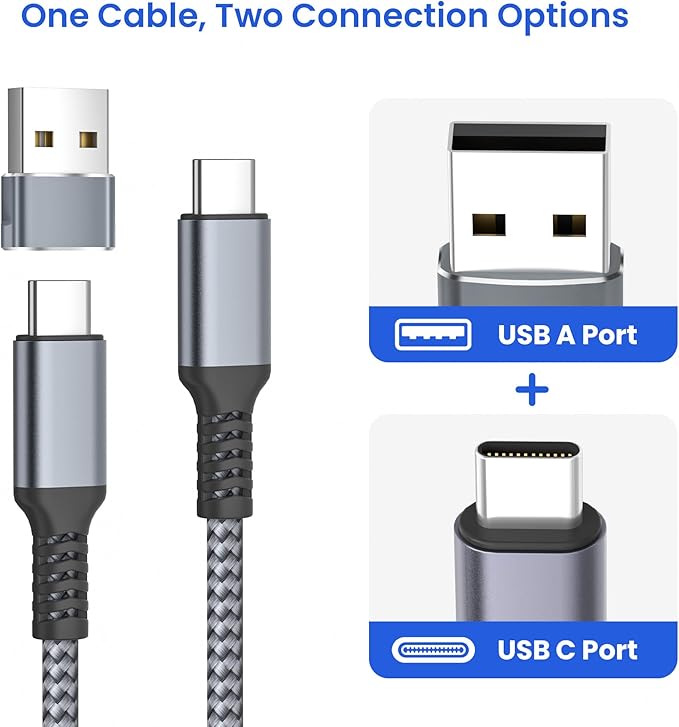 Elebase USB Type C to C 100W Cable 10FT - Image 3
