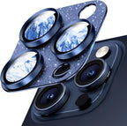 Camera Lens Protector for iPhone 16 Pro Max/16 Pro/15 Pro Max/15 Pro/14 Pro by WumigooProducts