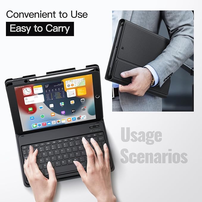 JETech Keyboard Case for iPad 10.2-Inch - Image 6