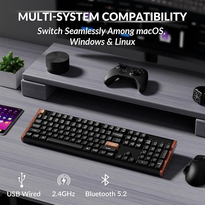 Keychron K10 HE Hall Effect Keyboard Wireless, Magnetic Switch Hot Swappable - Image 3