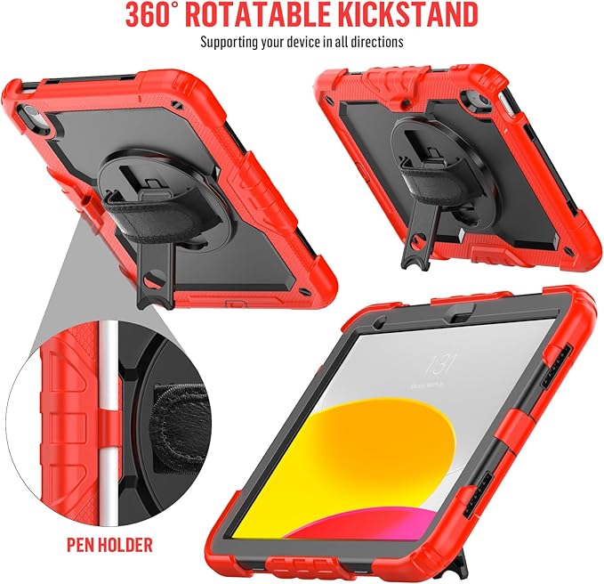 BLOSOMEET Case for iPad A16 11th/10th Generation 11''/10.9'' 2025/2022 - Image 4