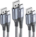 sweguard USB C Cable 3.1A Fast Charging, USB-A to USB-C Charger Nylon Braided by Sweguard