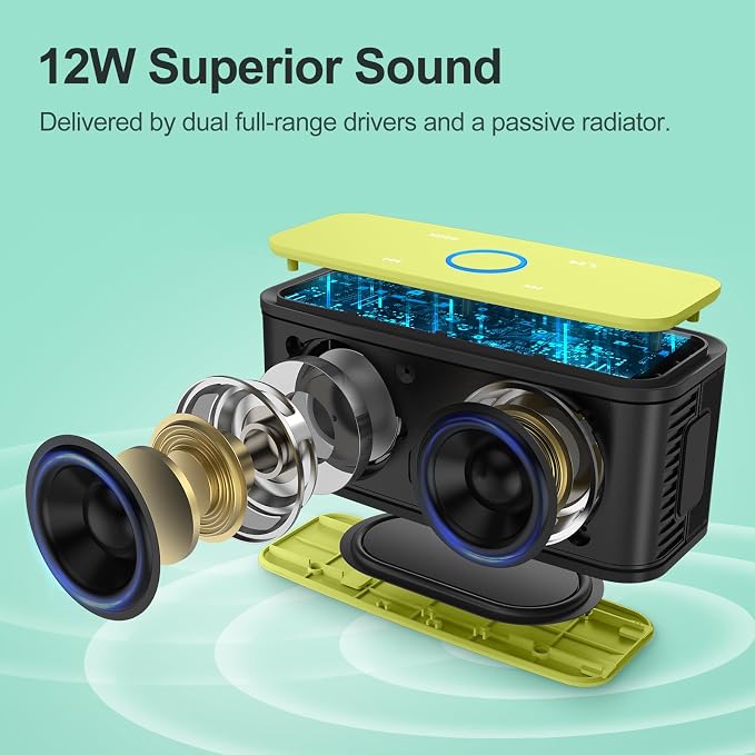 DOSS SoundBox Touch Wireless Bluetooth Speaker - Image 2