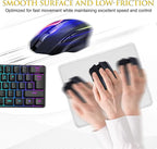 JIKIOU 3 Pack Mouse Pad with Stitched Edge, Comfortable Mouse Pads with - Image 6