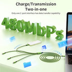 USB C Splitter Multi Charging Cable - Image 3