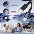 Super Fast Samsung Charger Type C, 45W Dual Port USB C Fast Charger Block & - Image 5
